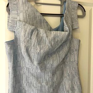 Black Halo Silver Jackie O dress - size 8